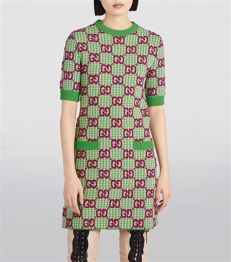 gucci wool dress